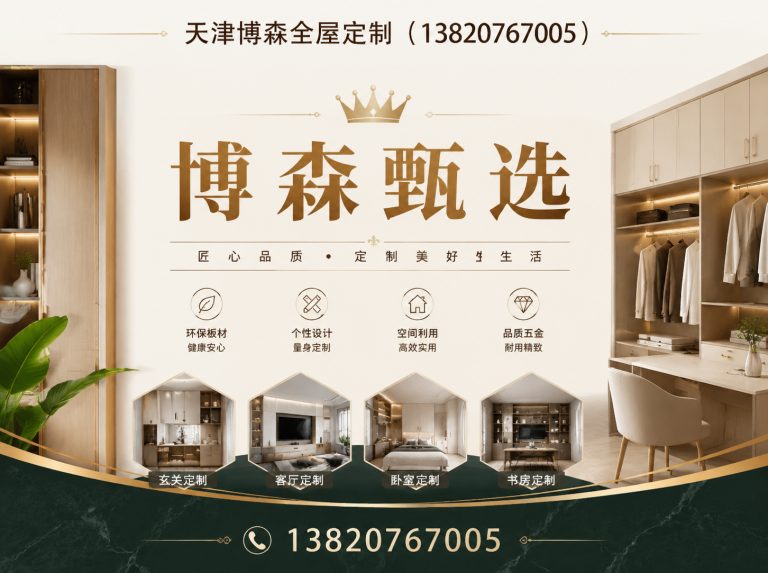 红桥区环保定制家具展示图